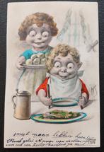 Leuke oude werkende piepkaart 1930 piepertje, Verzamelen, Ansichtkaarten | Themakaarten, Ophalen of Verzenden, 1920 tot 1940, Gelopen