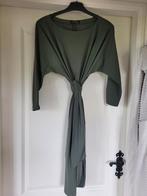 Olijfgroene jurk ladress caroline mt xl travelstof, Verzenden, Maat 46/48 (XL) of groter, Zo goed als nieuw, LaDress