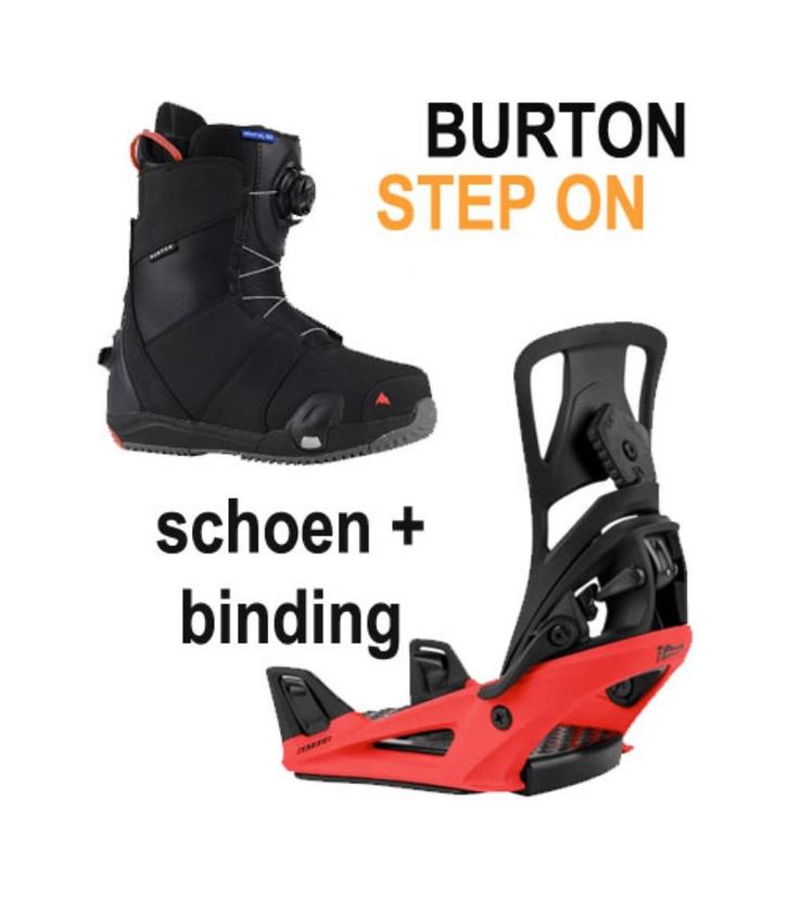 Snowboardschoenen BURTON STEP ON + Binding - WOMEN maat 40, Sport en Fitness, Snowboarden, Gebruikt, Schoenen, Ophalen