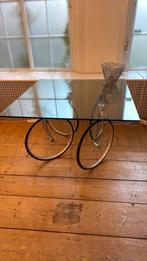 Glazen tafel Fontana Arte model Tour 120x120xm, Ophalen, 50 tot 100 cm, Zo goed als nieuw, Minder dan 50 cm