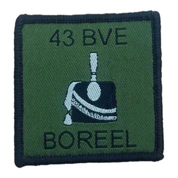 Borstembleem (5x5) 43 Brigade Verkennings Eskadron (BVE) 