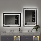 Badkamerspiegel - met Licht - Wandspiegel -Montage - 50x70cm, Minder dan 50 cm, Quore B.V., Verzenden, Nieuw
