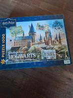 Harry Potter Hogwarts Puzzel 1000 stukjes, Ophalen of Verzenden, 500 t/m 1500 stukjes, Zo goed als nieuw, Legpuzzel