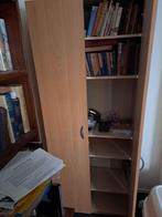 Te koop gebruikte houten 2-deurs bureaukast, 50 tot 100 cm, Met deur(en), 25 tot 50 cm, Zo goed als nieuw