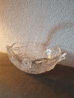 Glazen schaal, Huis en Inrichting, Ophalen of Verzenden, Zo goed als nieuw, Rond, Glas