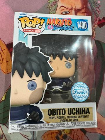 Funko Pop! Naruto: Shippuden - Obito Uchiha (Unmasked) #1400 beschikbaar voor biedingen