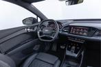 Audi Q4 e-tron 50 Quattro 300pk 77 kWh S-stoelen Pano Sonos, Auto's, Gebruikt, Zwart, 2110 kg, SUV of Terreinwagen