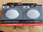 2 Nieuw Rookmelder - Wit - Fito Profiline - Profiline 230V, Doe-het-zelf en Verbouw, Ophalen of Verzenden, Nieuw, Detector, Sensor of Melder