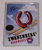 Metalen wand tekst decoratie bordje Nieuw, Ophalen of Verzenden, Nieuw, Speelkaart(en)