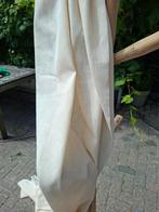Kaasdoek creme/beige drappeerstof, Hobby en Vrije tijd, 120 cm of meer, Beige, 200 cm of meer, Ophalen of Verzenden
