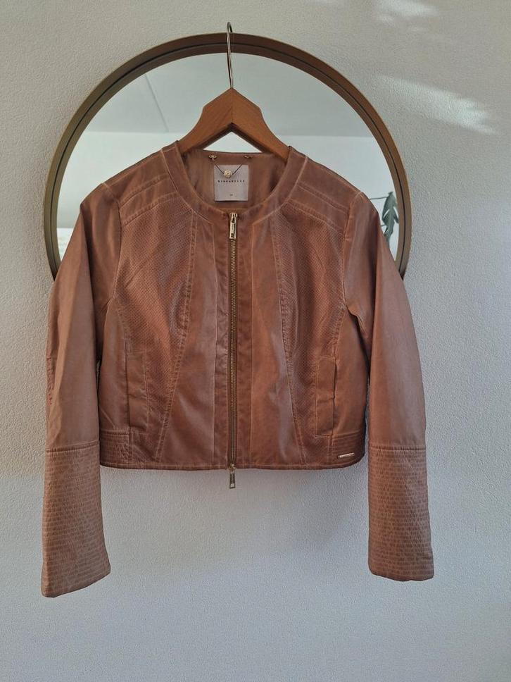 Zgan, prachtig jasje Rino & Pelle, 38, Kleding | Dames, Jasjes, Kostuums en Pakken, Zo goed als nieuw, Maat 38/40 (M), Ophalen of Verzenden