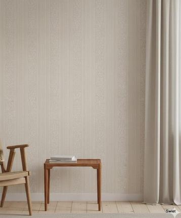 1716 Retro behang beige banen geometrisch seventies beschikbaar voor biedingen