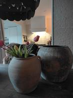 Set van 2 Chinese Kruiken - Aura Peeperkorn, Gebruikt, Overige kleuren, Aardewerk of Porselein, Ophalen of Verzenden