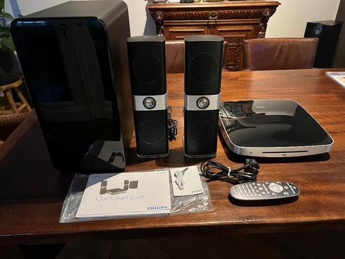 Philips fidelio soundhub 2.1 Home cinema hts9221/12, Audio, Tv en Foto, Home Cinema-sets, Zo goed als nieuw, Blu-ray-speler, Philips