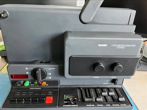 Bauer T610 Stereo Super8 Projector, Verzamelen, Fotografica en Filmapparatuur, Projector, 1960 tot 1980, Ophalen of Verzenden