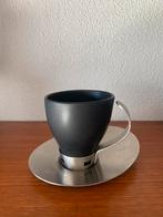 Michelino 18/10 espresso kop en schotel, Huis en Inrichting, Verzenden, Overige materialen, Overige stijlen, Kop(pen) en/of Schotel(s)