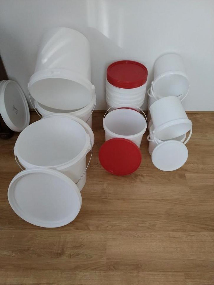 Emmers, Huis en Inrichting, Emmers, Kunststof, Met deksel, Ophalen