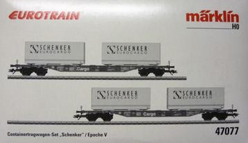 Märklin 47077 Set (2) "Schenker Eurocargo" beschikbaar voor biedingen