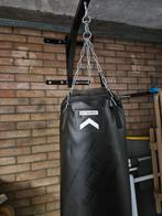 bokszak OUTSHOCK PB100+Muurbeugel+Houtbeugel+Handschoenen, Sport en Fitness, Boksen, Ophalen, Zo goed als nieuw, Bokszak