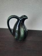 Groen geglazuurde vaasje van Blue Mountain Canada? 15 cm, Ophalen of Verzenden