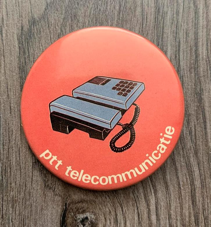 Ptt Telecommunicatie Button, Telecommunicatie, Overige Telecommunicatie, Ophalen of Verzenden