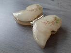 Prachtige Mooie  Porselein Vlinder Sieraden Kisje, Ophalen of Verzenden