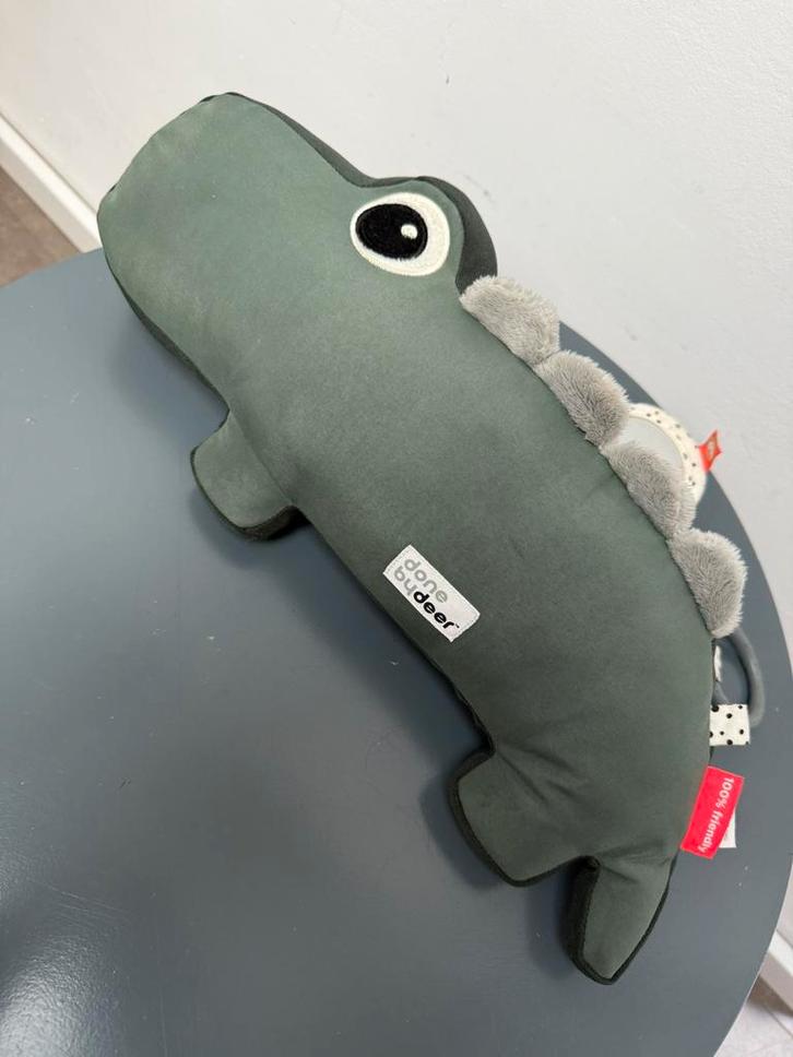 Done by deer activiteiten knuffel groen, Kinderen en Baby's, Speelgoed | Babyspeelgoed, Zo goed als nieuw, Babygym, Ophalen of Verzenden