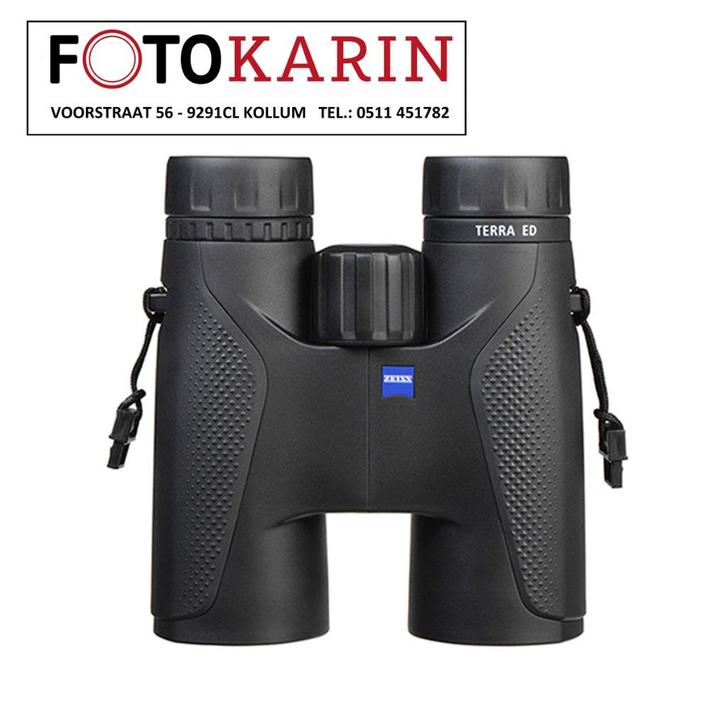 Zeiss Terra 10x42 ED verrekijker | nieuw | Foto Karin Kollum, Audio, Tv en Foto, Optische apparatuur | Verrekijkers, Nieuw, Dakkant (recht)