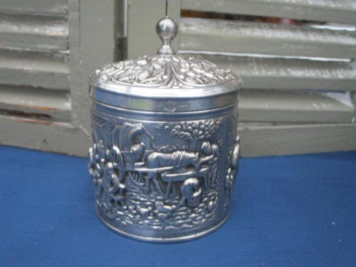 Verz Theebusje H.H,Kooijkaas,Jr 60/70,v.a 35,00e, Antiek en Kunst, Antiek | Goud en Zilver, Zilver, Ophalen of Verzenden