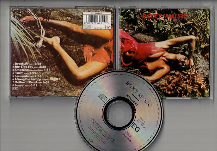ROXY MUSIC CD Stranded, Cd's en Dvd's, Cd's | Rock, Zo goed als nieuw, Poprock, Ophalen of Verzenden