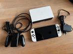 Nintendo Switch OLED Wit, Spelcomputers en Games, Spelcomputers | Nintendo Switch, Ophalen, Gebruikt, Zonder controller, Switch OLED