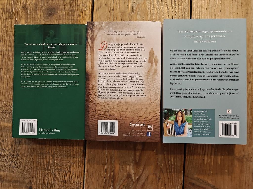 3 Oorlogsboeken van Pam Jenoff., Ophalen of Verzenden, Tweede Wereldoorlog, Zo goed als nieuw, Algemeen