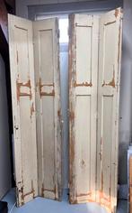 Set Oude Brocante deuren/luiken - 2 stuks, Ophalen, Gebruikt, 120 cm of meer, Binnendeur