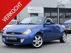 Ford Streetka 1.6 AIRCO/LEER, Auto's, Stof, Gebruikt, Blauw, Bedrijf