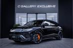 Lamborghini Urus 4.0 V8 - 5-zits l Akrapovic l Panorama l B&, Auto's, Lamborghini, Automaat, Urus, Gebruikt, Zwart
