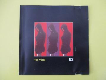U2 - To you - CD ( Live Chicago April 1987 ) beschikbaar voor biedingen
