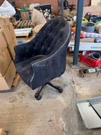 Bureaustoel, Ophalen, Gebruikt, Zwart