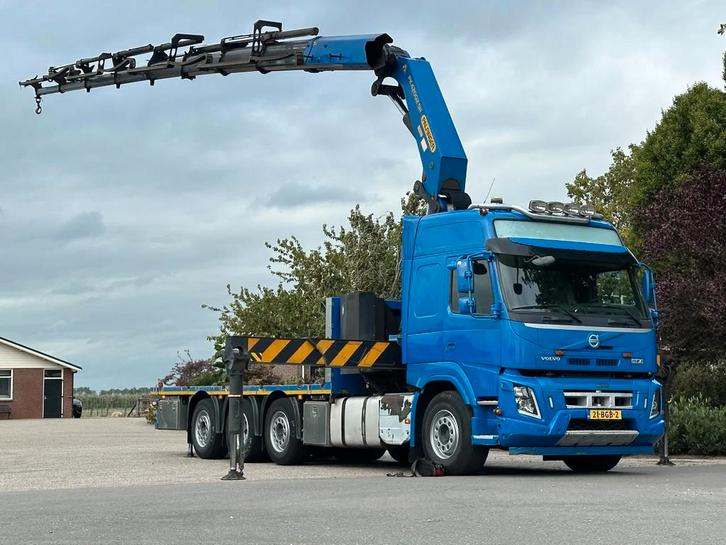 Volvo FM 430 !8x2!KRAAN/CRANE/GRUE/ PALFINGER 42TM! RADIO RE, Auto's, Vrachtwagens, Bedrijf, Airconditioning, Elektrische ramen