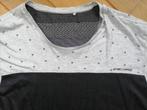 CAPSIZE t- shirt grijs zwart maat XL, Ophalen of Verzenden, Maat 56/58 (XL), Zo goed als nieuw, Zwart