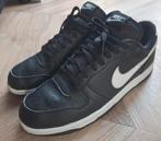 Nike Court Vision Low Next Nature Sneakers Zwart Wit maat 45, Zwart, Nike, Ophalen of Verzenden, Sneakers of Gympen
