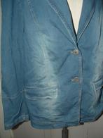 KjBrand stretch spijkerblazer, denim blazer maat 46, KjBrand, Jasje, Blauw, Ophalen of Verzenden