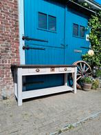 Landelijke & robuuste sidetable NIEUW, Huis en Inrichting, Tafels | Sidetables, Ophalen, Nieuw, 150 tot 200 cm, 25 tot 50 cm