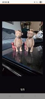 Schattige Beertjes Beelden met Kroontjes, Ophalen of Verzenden, Nieuw, Dier