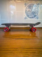 Zwarte Skateboard, Sport en Fitness, Skateboarden, Ophalen of Verzenden, Gebruikt, Skateboard