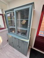 Buffetkast te koop, Huis en Inrichting, Kasten | Buffetkasten, Ophalen, Gebruikt, 100 tot 150 cm, Glas