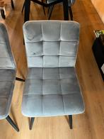 4 eetkamerstoelen te koop, Huis en Inrichting, Stoelen, Ophalen, Zo goed als nieuw, Vier, Stof