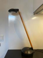 1980’s UNILUX Design Bureaulamp kersenhout, 50 tot 75 cm, Ophalen of Verzenden, Metaal, Postmodern / Design / Eighties