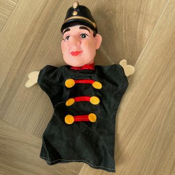 Handpop / Poppenkastpop - Vriendelijke politieagent / agent beschikbaar voor biedingen
