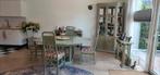 ELTINK☆Kersenhout;Tafel+4Stoel,Vitr.kast, Dressoir,Sidetable, Huis en Inrichting, Complete eetkamers, Ophalen, Gebruikt, Italiaans design
