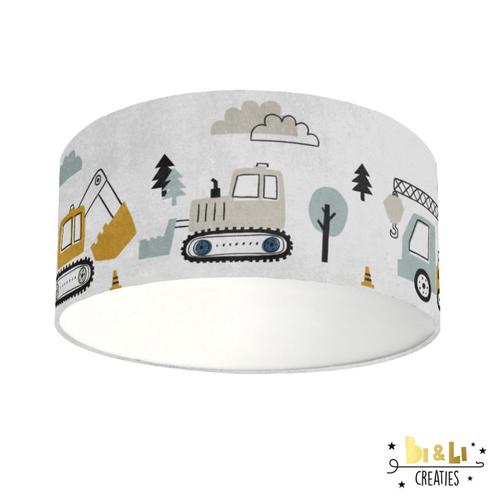 Plafondlamp Werkvoertuigen Groot Little Dreamzzz, Kinderen en Baby's, Kinderkamer | Inrichting en Decoratie, Nieuw, Lamp, Ophalen of Verzenden